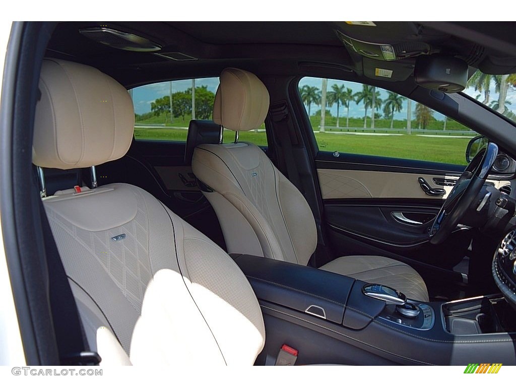 2016 S Mercedes-Maybach S600 Sedan - designo Diamond White Metallic / Porcelain/Black photo #23