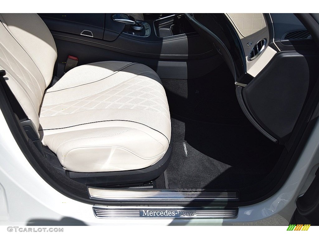 2016 S Mercedes-Maybach S600 Sedan - designo Diamond White Metallic / Porcelain/Black photo #27