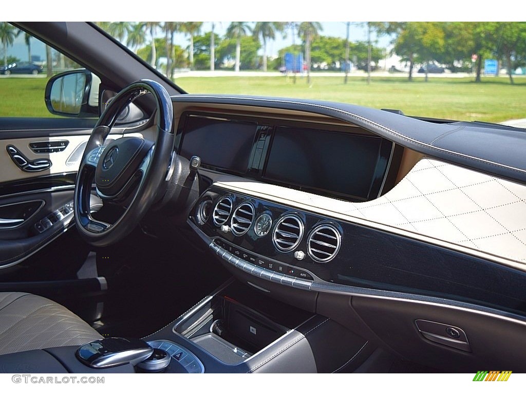 2016 Mercedes-Benz S Mercedes-Maybach S600 Sedan Porcelain/Black Dashboard Photo #144975903