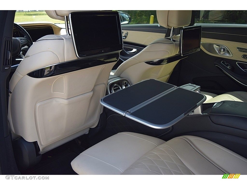 2016 Mercedes-Benz S Mercedes-Maybach S600 Sedan Rear Seat Photo #144975985