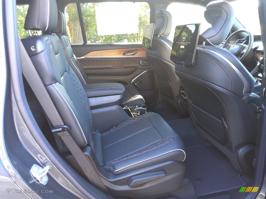 2023 Jeep Grand Cherokee L Summit Reserve 4WD Rear Seat Photo #144976000