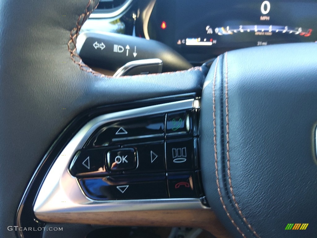 2023 Jeep Grand Cherokee L Summit Reserve 4WD Global Black Steering Wheel Photo #144976096