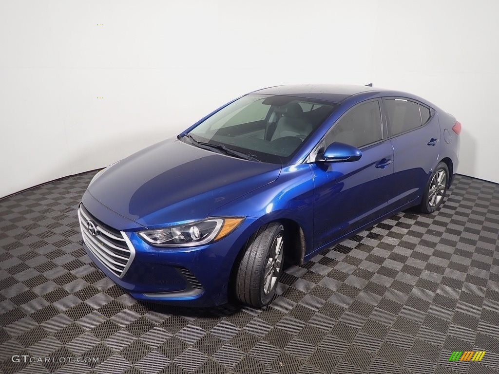2018 Elantra SEL - Electric Blue / Gray photo #9