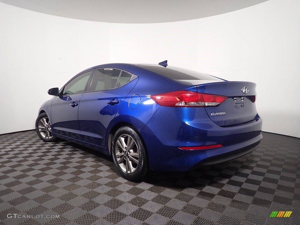 2018 Elantra SEL - Electric Blue / Gray photo #11