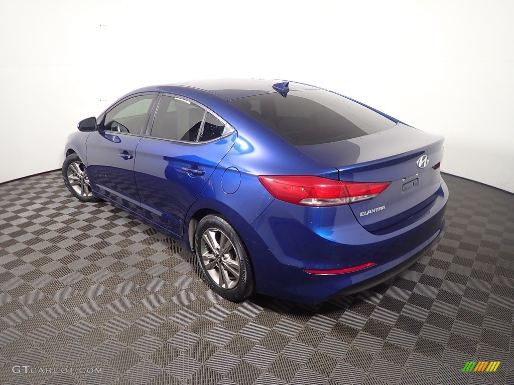 2018 Elantra SEL - Electric Blue / Gray photo #12