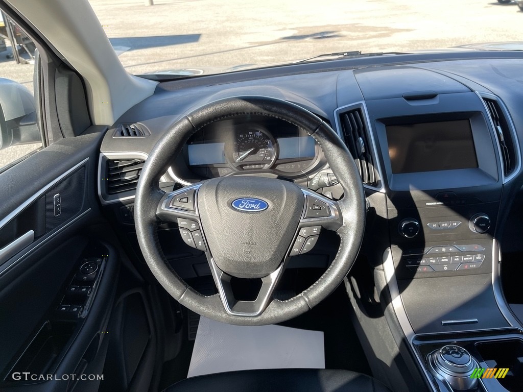 2019 Edge SEL AWD - Ingot Silver / Ebony photo #8