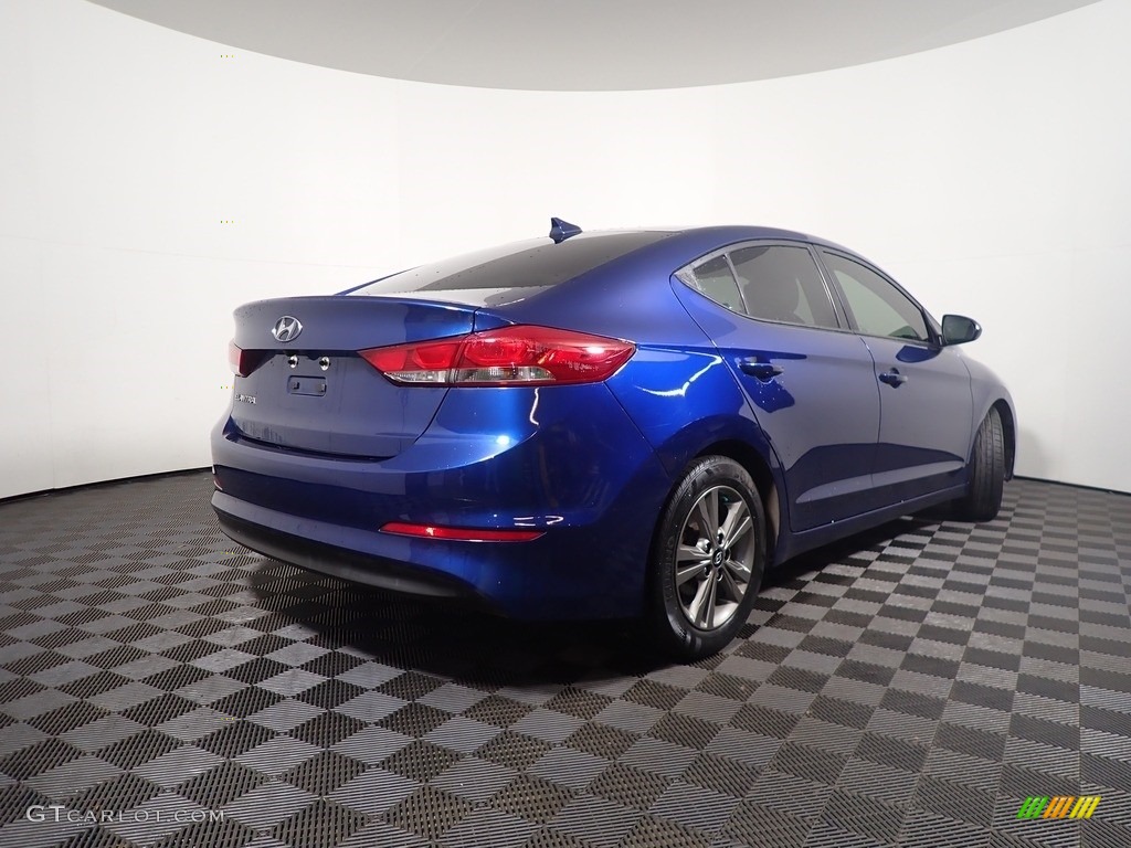 2018 Elantra SEL - Electric Blue / Gray photo #16