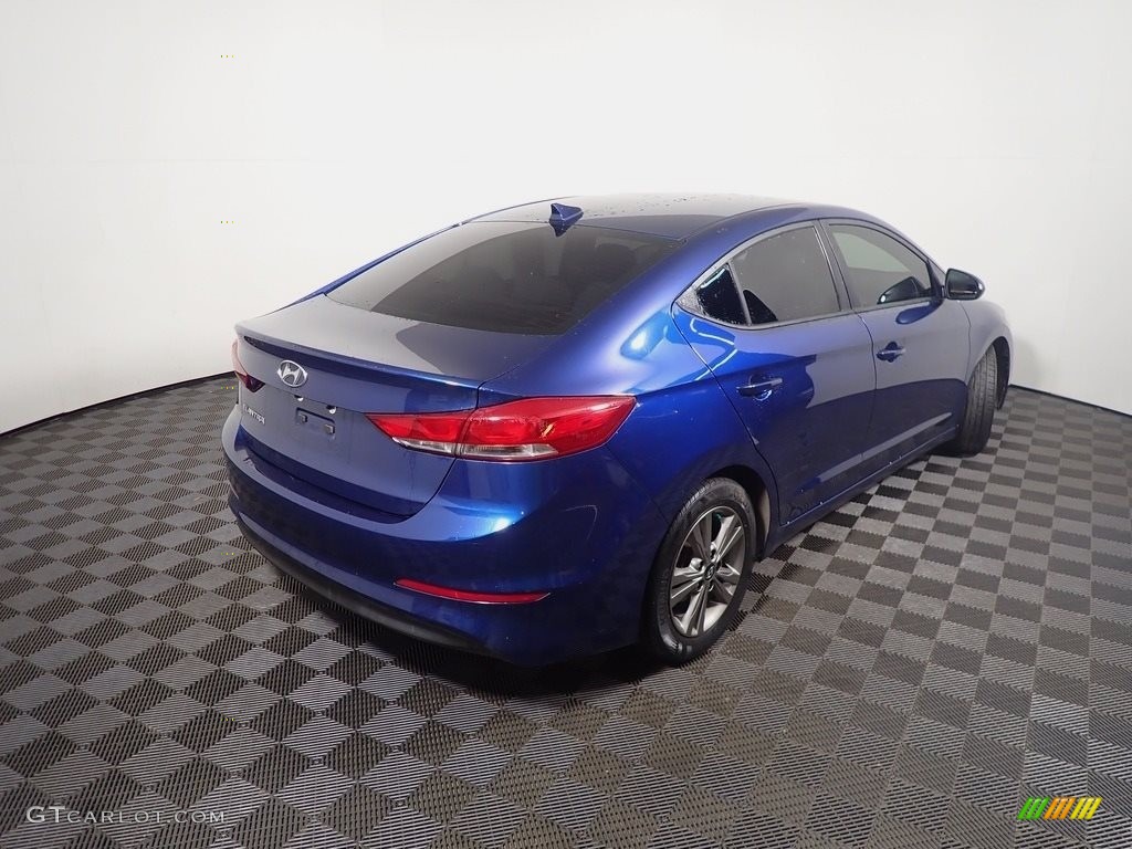 2018 Elantra SEL - Electric Blue / Gray photo #17