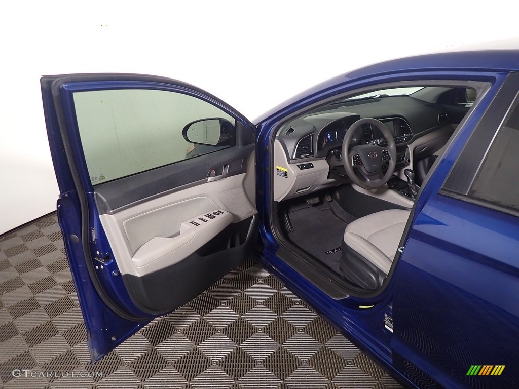2018 Elantra SEL - Electric Blue / Gray photo #18