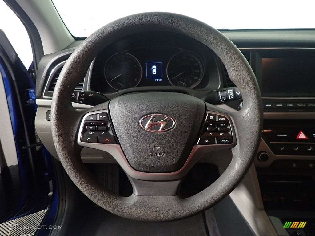 2018 Elantra SEL - Electric Blue / Gray photo #25