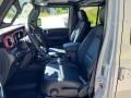 2022 Jeep Gladiator Black Interior Front Seat Photo