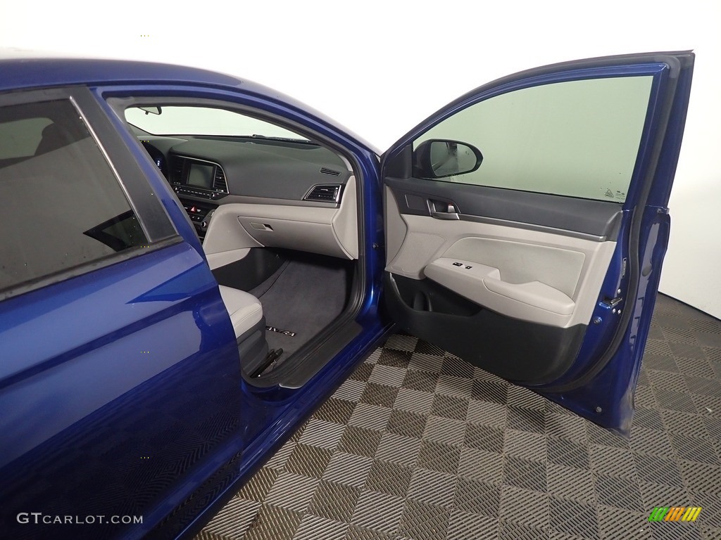 2018 Elantra SEL - Electric Blue / Gray photo #36