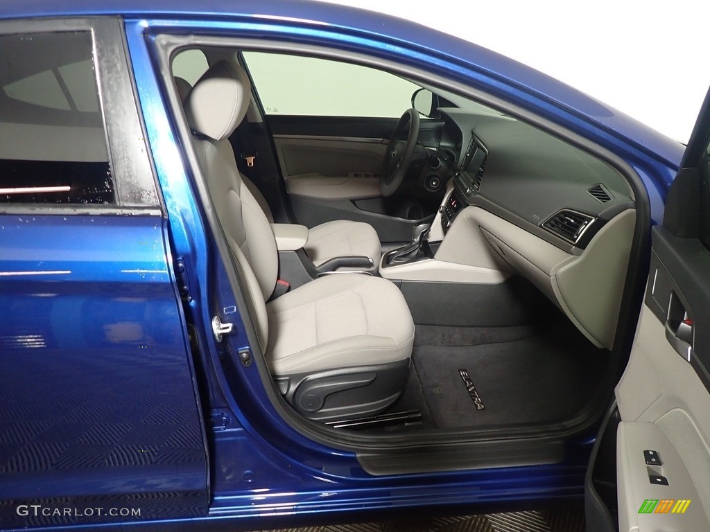 2018 Elantra SEL - Electric Blue / Gray photo #37