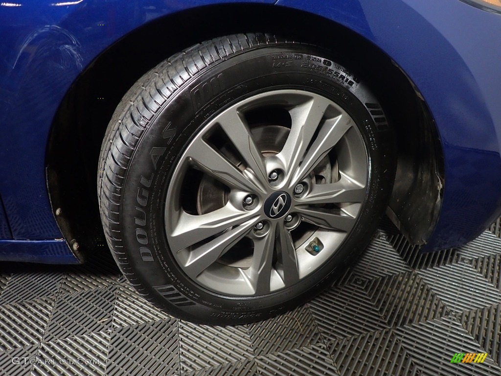 2018 Elantra SEL - Electric Blue / Gray photo #39