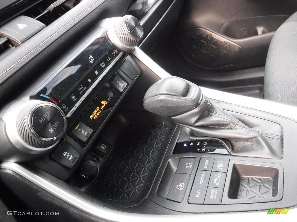 2019 RAV4 XLE AWD - Ruby Flare Pearl / Black photo #23