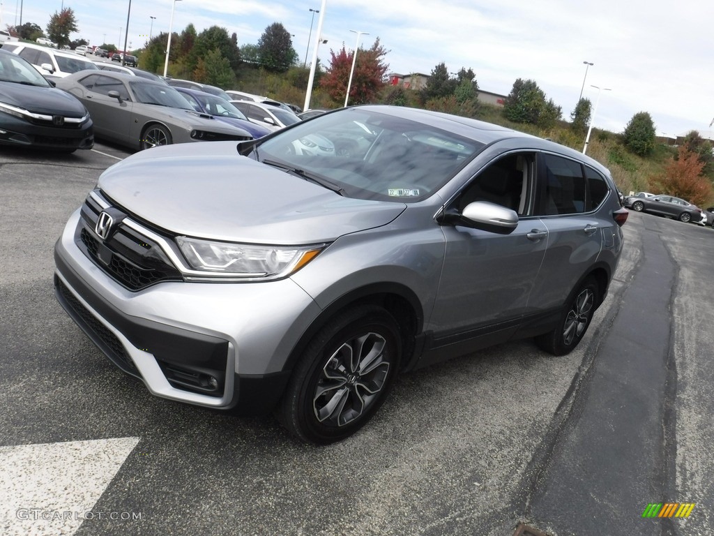 Lunar Silver Metallic 2022 Honda CR-V EX-L AWD Exterior Photo #144977446