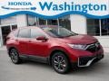 2021 Radiant Red Metallic Honda CR-V EX-L AWD  photo #1