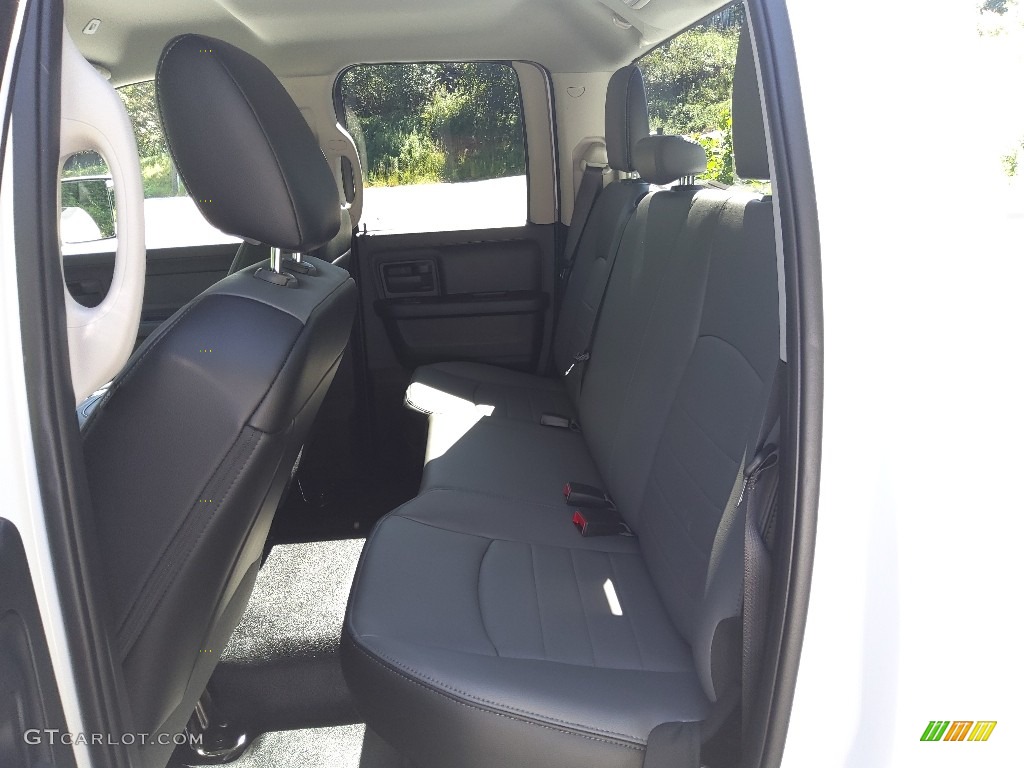 Black/Diesel Gray Interior 2022 Ram 1500 Tradesman Quad Cab Photo #144977665