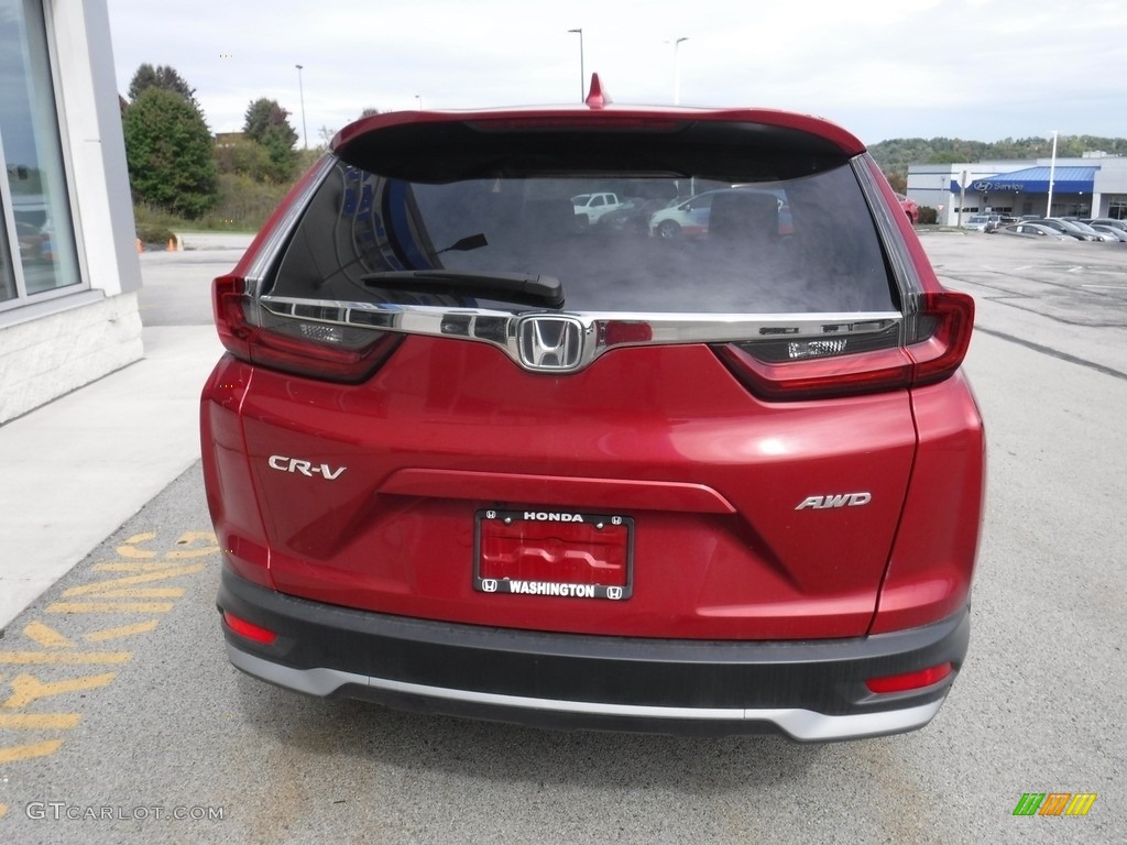 2021 CR-V EX-L AWD - Radiant Red Metallic / Gray photo #9