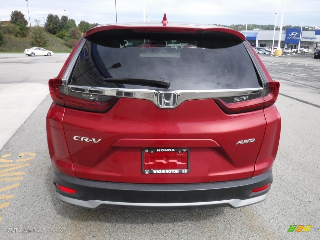 2021 CR-V EX-L AWD - Radiant Red Metallic / Gray photo #12