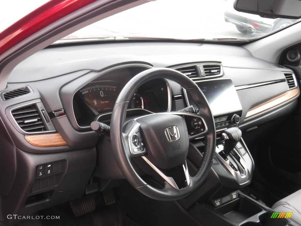 2021 CR-V EX-L AWD - Radiant Red Metallic / Gray photo #15