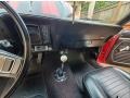 1969 Chevrolet Camaro Black Interior Transmission Photo