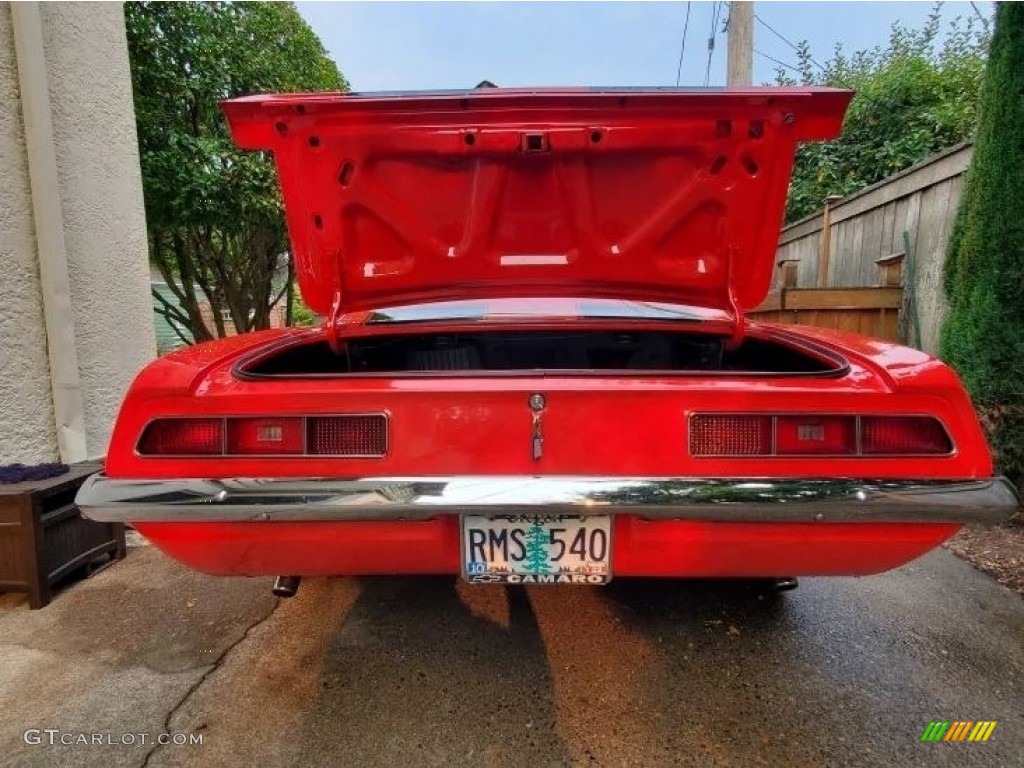 1969 Camaro SS Coupe - Red / Black photo #10