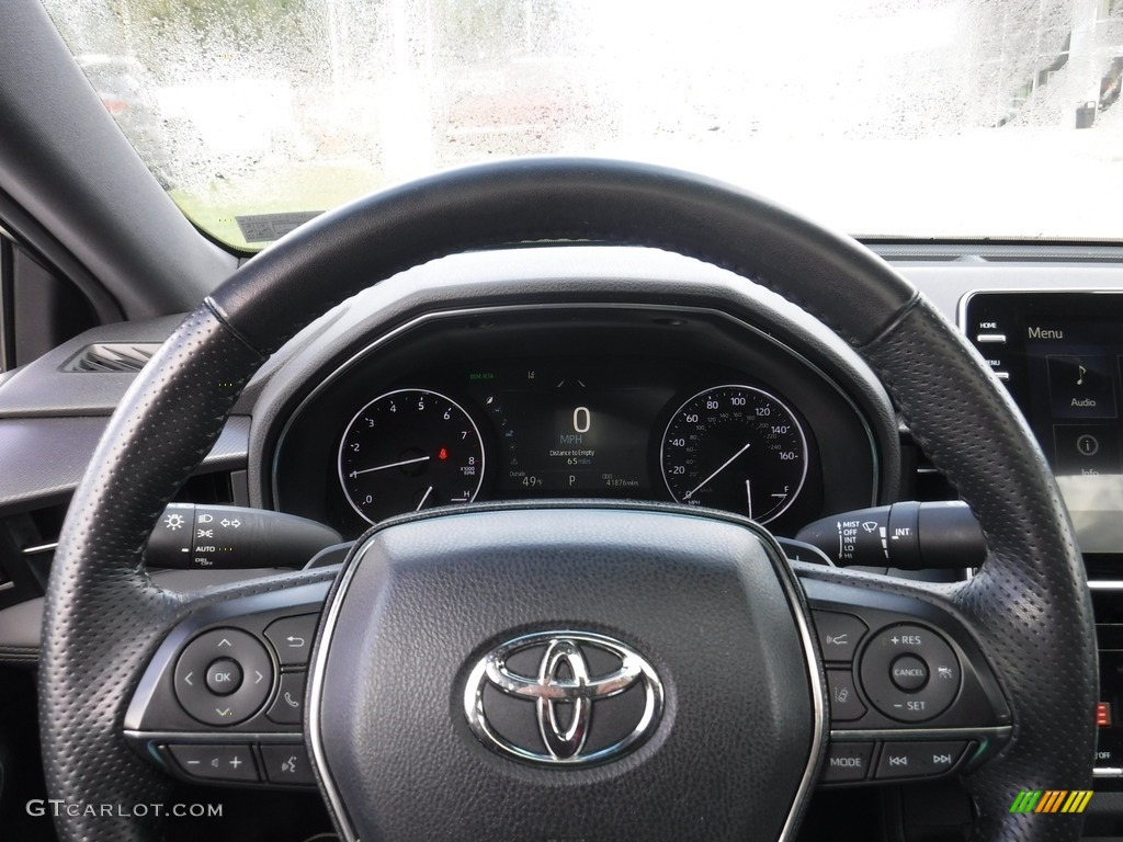 2019 Toyota Avalon XSE Black Steering Wheel Photo #144978505