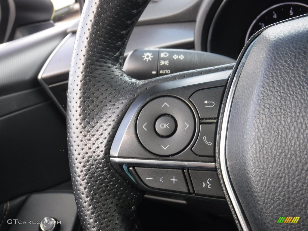 2019 Toyota Avalon XSE Black Steering Wheel Photo #144978514