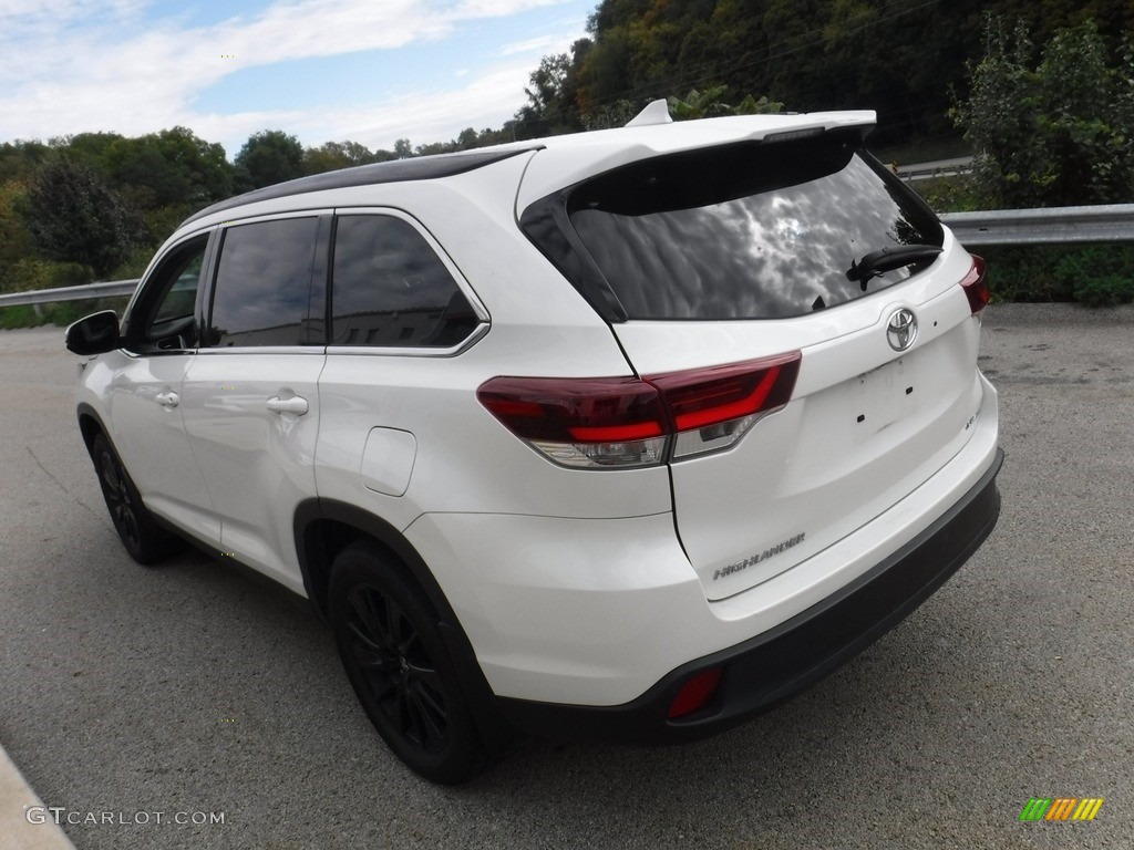 2019 Highlander SE AWD - Blizzard Pearl White / Black photo #13