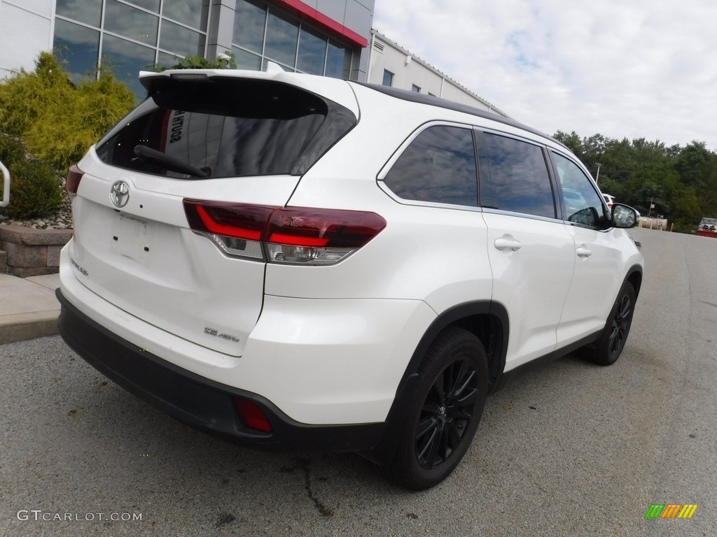 2019 Highlander SE AWD - Blizzard Pearl White / Black photo #15