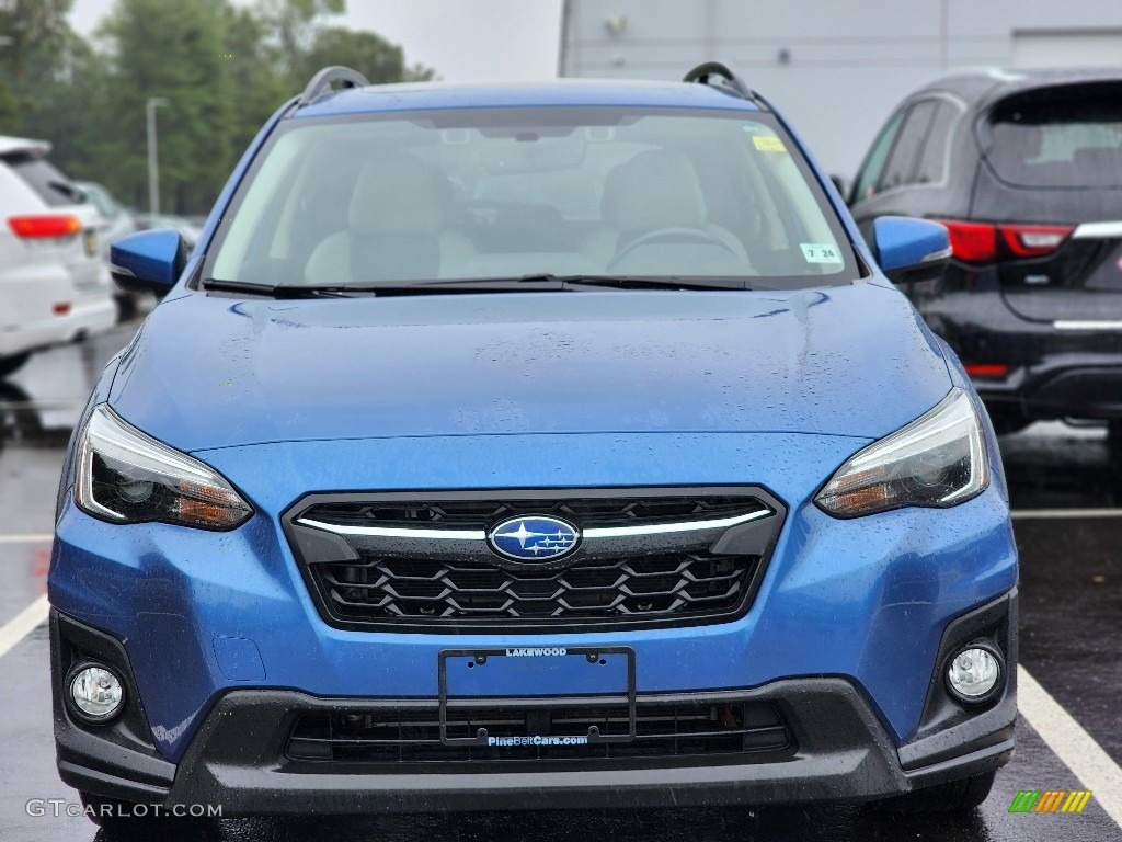 2019 Crosstrek 2.0i Limited - Quartz Blue Pearl / Gray photo #3