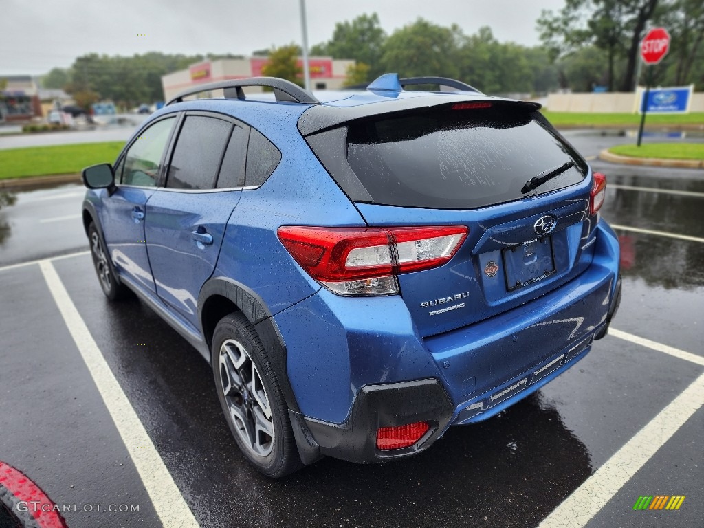 2019 Crosstrek 2.0i Limited - Quartz Blue Pearl / Gray photo #10
