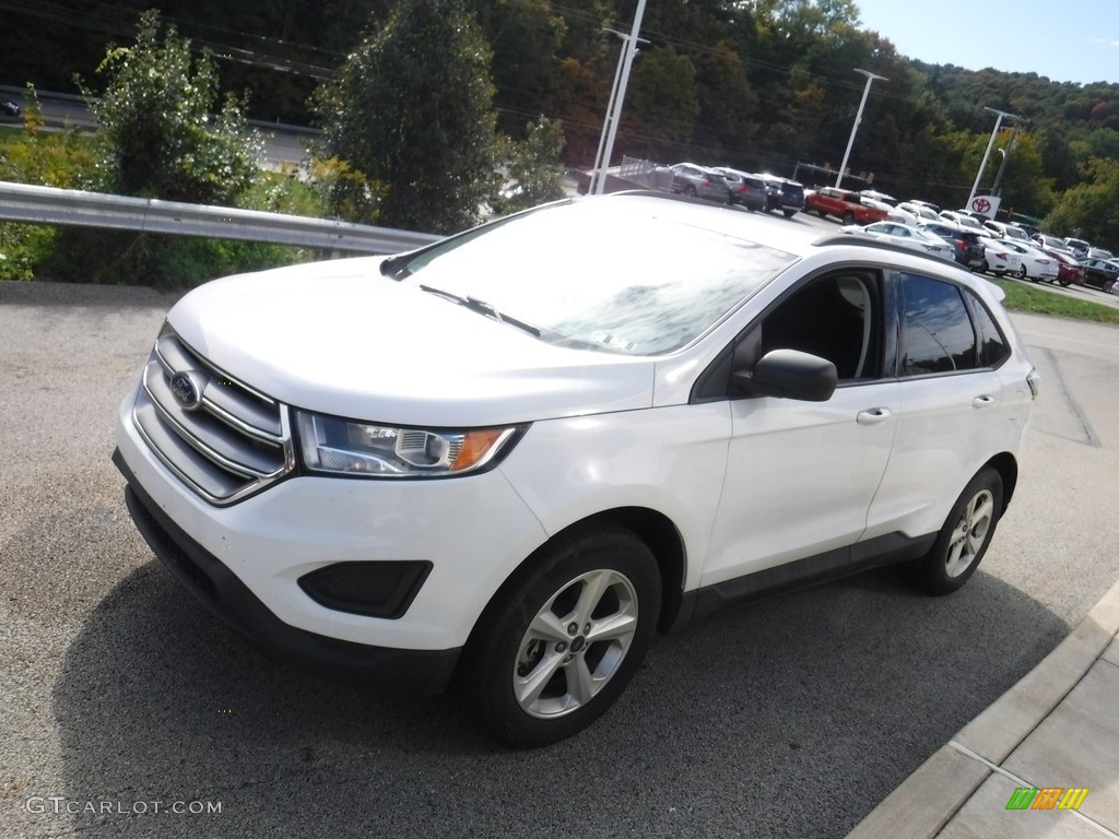 2015 Edge SE AWD - Oxford White / Ebony photo #10