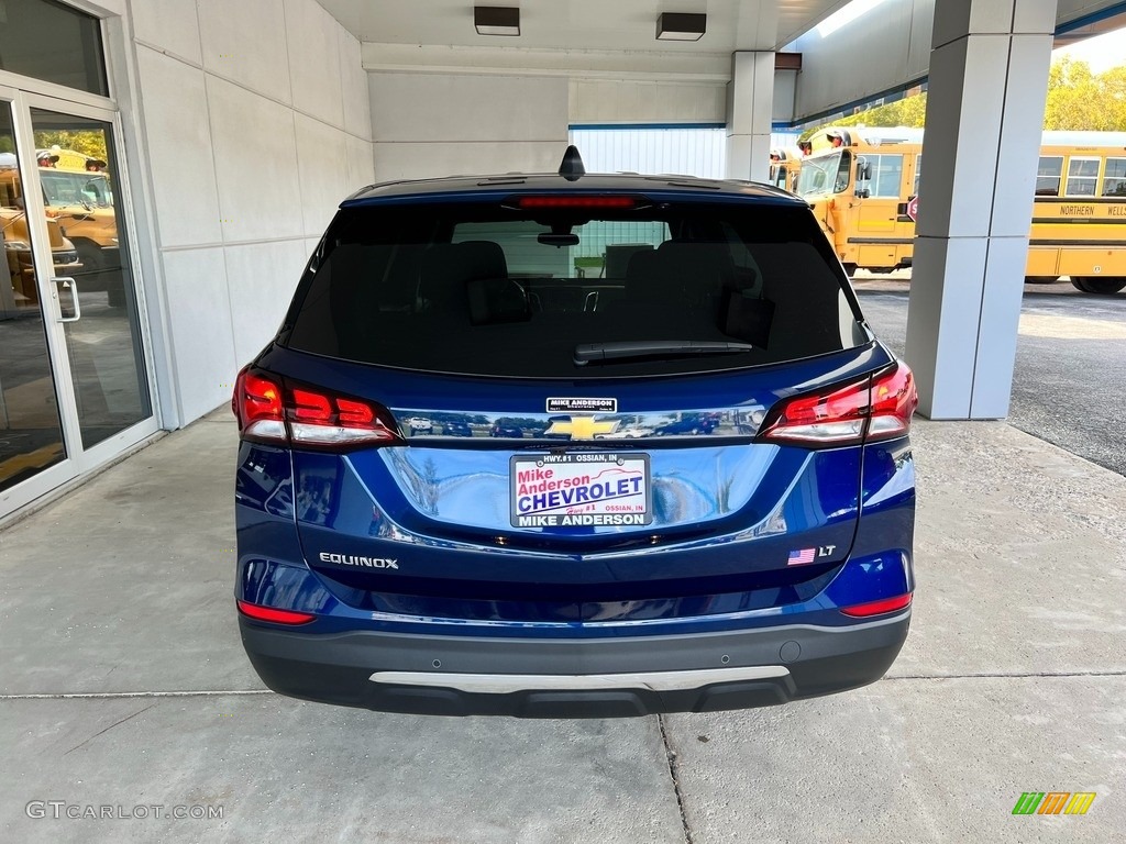 2022 Equinox LT - Blue Glow Metallic / Jet Black photo #8