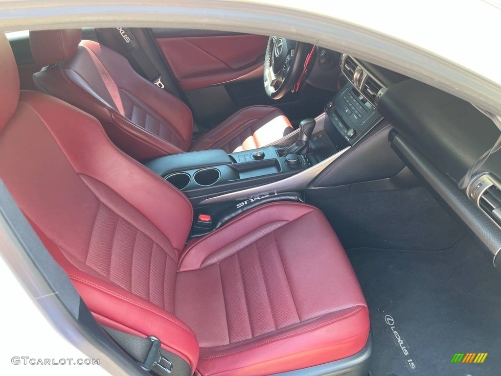 2016 Lexus IS 200t F Sport Front Seat Photo #144980813