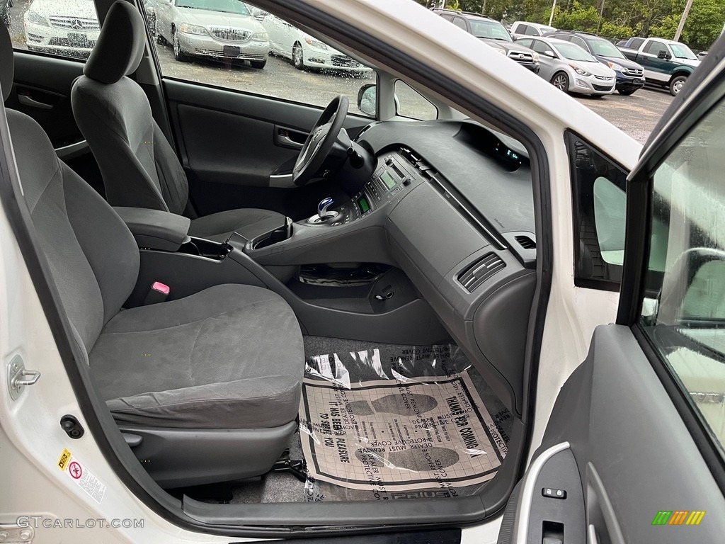 2010 Prius Hybrid II - Blizzard White Pearl / Dark Gray photo #15