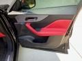 Ebony/Pimento 2020 Jaguar F-PACE SVR Door Panel