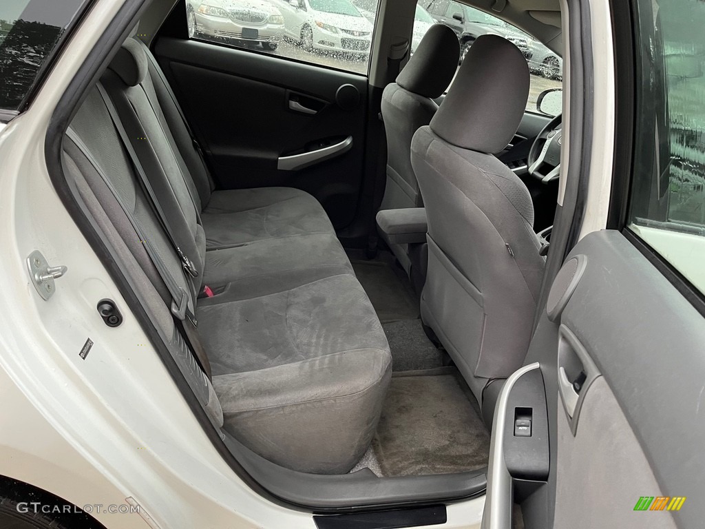 2010 Prius Hybrid II - Blizzard White Pearl / Dark Gray photo #17