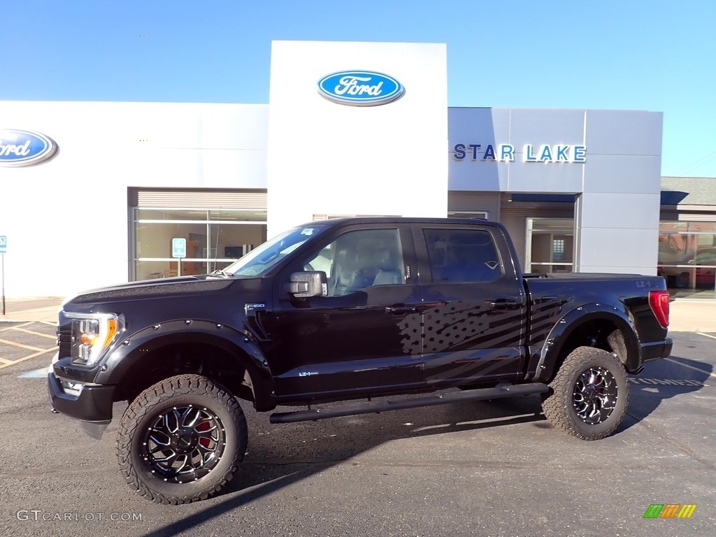 2022 F150 Sherrod XLT SuperCrew 4x4 - Agate Black Metallic / Black photo #1