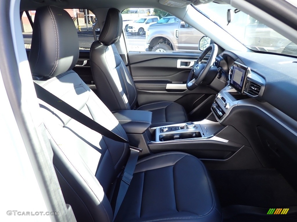 2022 Explorer XLT 4WD - Star White Metallic / Ebony photo #10