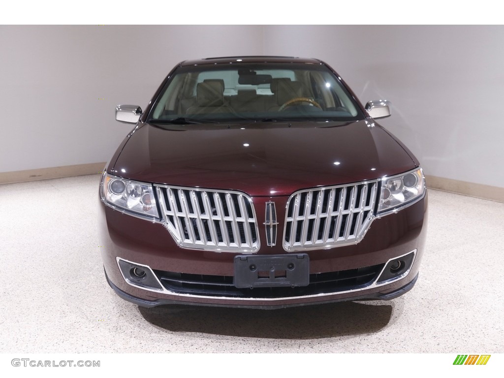 2011 MKZ FWD - Bordeaux Reserve Metallic / Light Camel photo #2