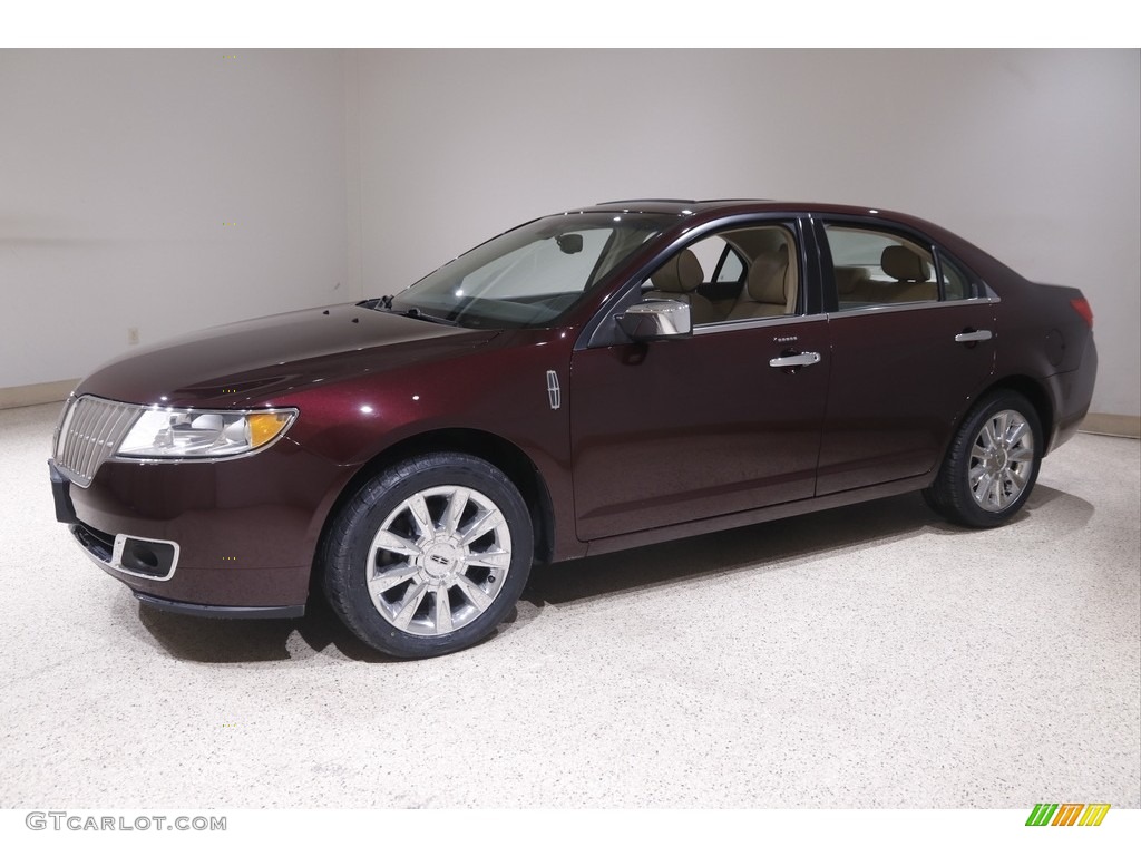 2011 MKZ FWD - Bordeaux Reserve Metallic / Light Camel photo #3
