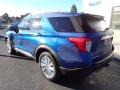 2022 Atlas Blue Metallic Ford Explorer Limited 4WD  photo #3