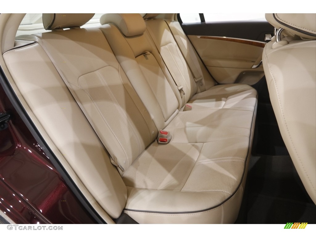 2011 MKZ FWD - Bordeaux Reserve Metallic / Light Camel photo #21