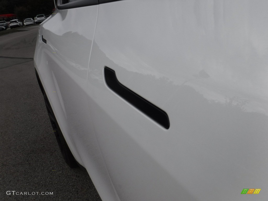 2021 Model Y Long Range AWD - Pearl White Multi-Coat / Black photo #11