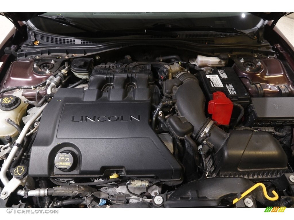 2011 MKZ FWD - Bordeaux Reserve Metallic / Light Camel photo #24