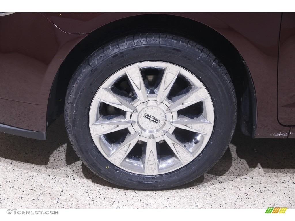 2011 MKZ FWD - Bordeaux Reserve Metallic / Light Camel photo #25