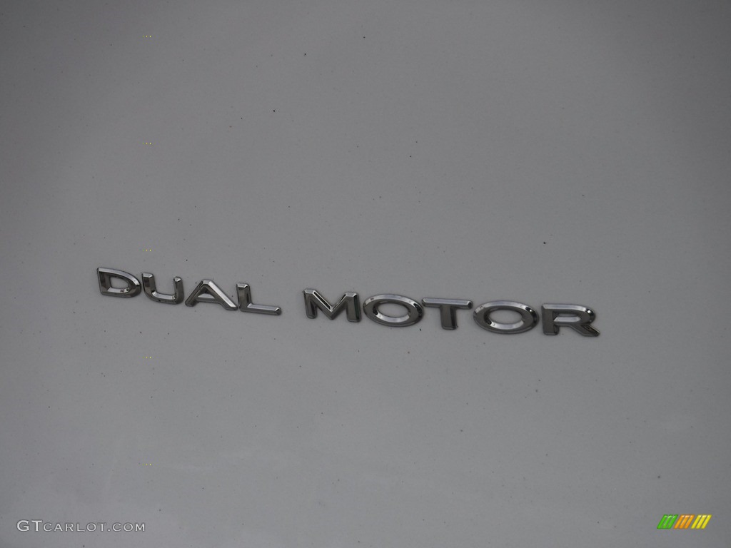2021 Model Y Long Range AWD - Pearl White Multi-Coat / Black photo #19