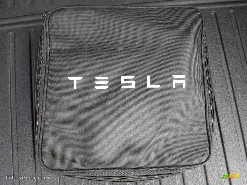 2021 Model Y Long Range AWD - Pearl White Multi-Coat / Black photo #33